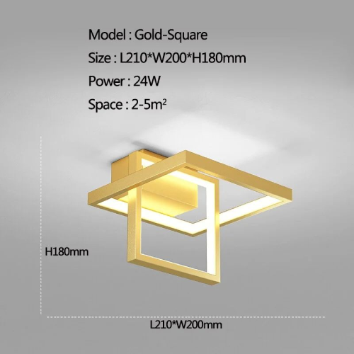 Geometry Ceiling Light