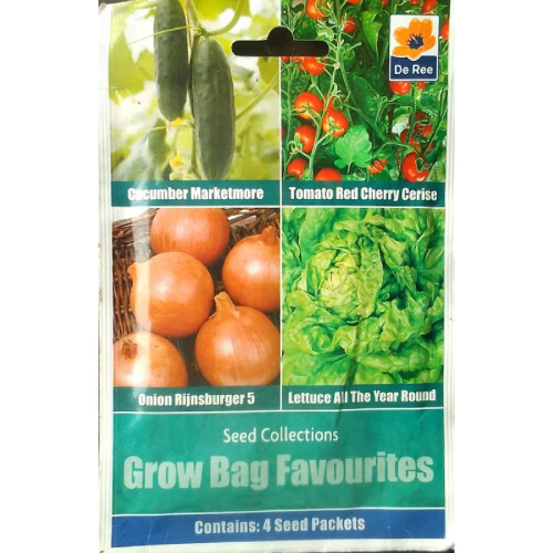 De Ree Seed Collection Grow Bag Favourites Home Office Garden | HOG-Home Office Garden | HOG-Home Office Garden 