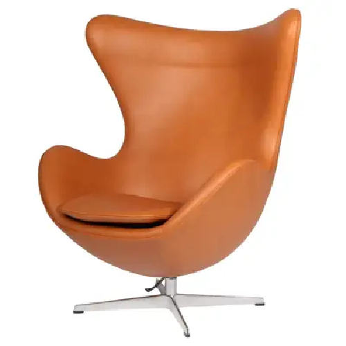 Arne Jacobsen Lounge Arm Chair Orange  Home Office Garden | HOG-Home Office Garden | HOG-Home Office Garden