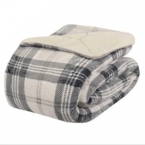 Life Comfort® Ultimate Sherpa Faux Fur Throw - 60 In X 70. Home Office Garden | HOG-HomeOfficeGarden | online marketplace