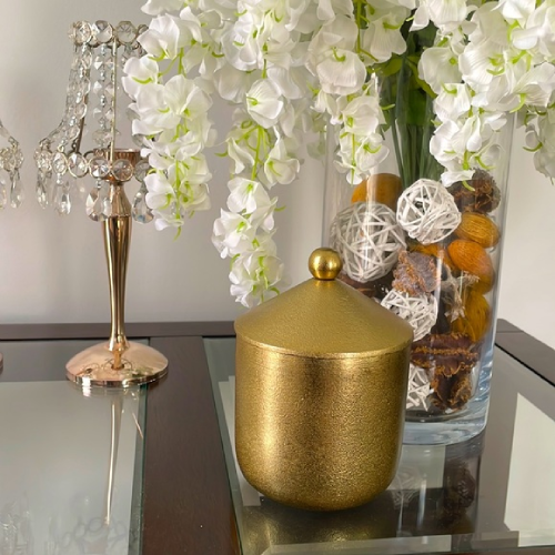 Threshold Tall Brass Canister. Home Office Garden | HOG-HomeOfficeGarden | online marketplace