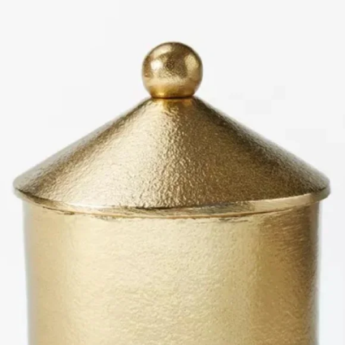 Threshold Tall Brass Canister. Home Office Garden | HOG-HomeOfficeGarden | online marketplace