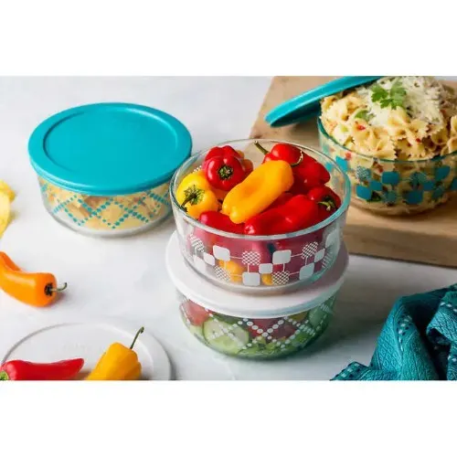 Pyrex Decorative Glass Food Storage Set Order Now @HOG