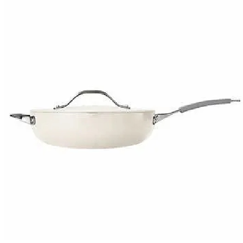 Tramontina All-in-one Ceramic Non-stick Pan - 5-quart - White Home Office Garden | HOG-Home Office Garden | HOG-Home Office Garden