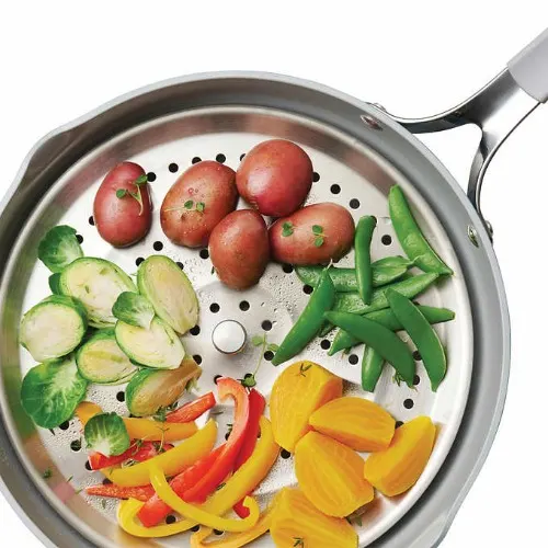 Tramontina All-in-one Ceramic Non-stick Pan - 5-quart - White Home Office Garden | HOG-Home Office Garden | HOG-Home Office Garden