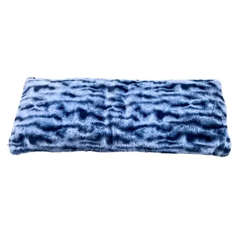 Idea Nuova Faux Fur Body Pillow Blue - 20" X 48" Home Office Garden | HOG-Home Office Garden | HOG-Home Office Garden