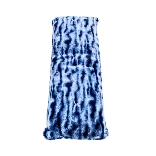 Idea Nuova Faux Fur Body Pillow Blue - 20" X 48" Home Office Garden | HOG-Home Office Garden | HOG-Home Office Garden