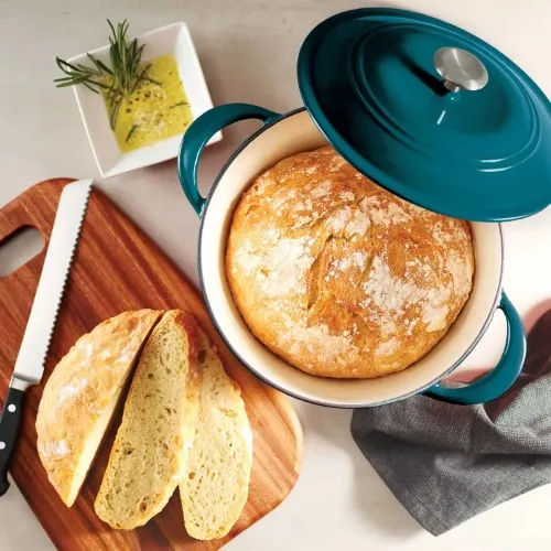 Tramontina Enameled Cast Iron 7-quart Dutch Oven - Peacock Home Office Garden | HOG-Home Office Garden | HOG-Home Office Garden