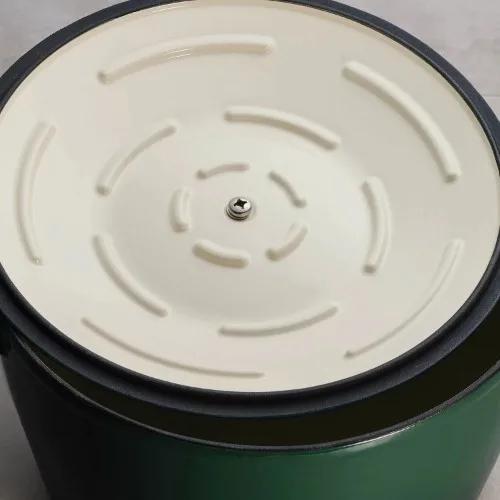 Tramontina Enameled Cast Iron 7-quart Dutch Oven - Spruce With Gold Knob Home Office Garden | HOG-Home Office Garden | HOG-Home Office Garden