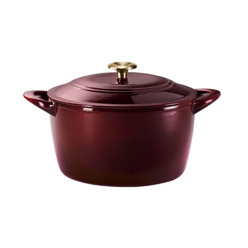 Tramontina Enameled Cast Iron 7-quart Dutch Oven - Cranberry