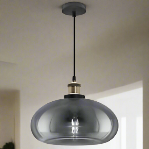 Amber Glass Pendant Light Home Office Garden | HOG-Home Office Garden | online marketplace