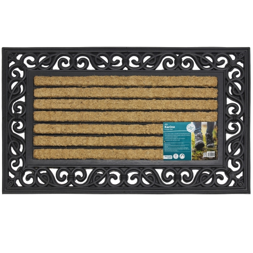 Karina Tuffscrape Coir Doormat 45x75cm