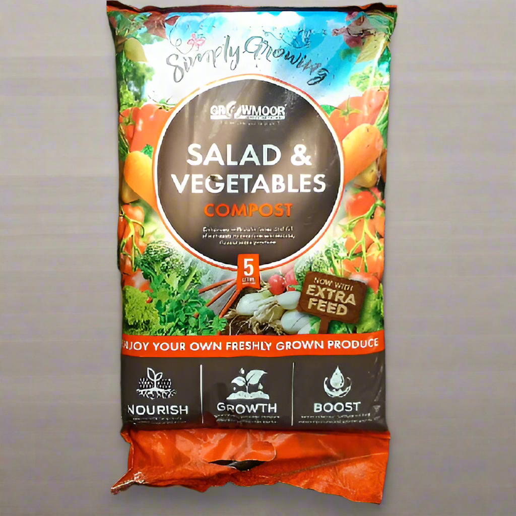 Growmoor Salad & Vegetable Compost 5L Home Office Garden | HOG-HomeOfficeGarden | online marketplace