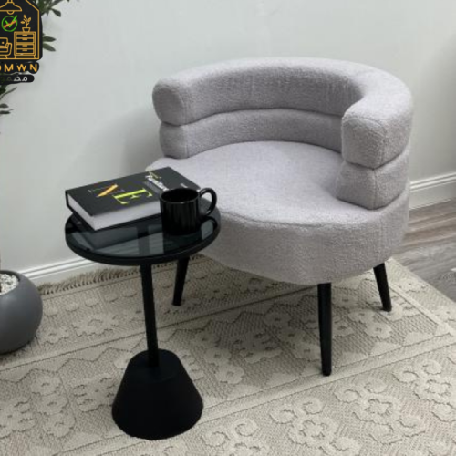 Luna Curve Upholstered Lounge Chair. Home Office Garden | HOG-HomeOfficeGarden | online marketplace