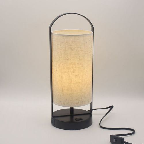 Linen Shade Table Lamp