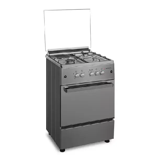 Maxi Gas Cooker 60x60 CM (3+1) Burners Inox @HOG - Home, Office, Online Marketplace