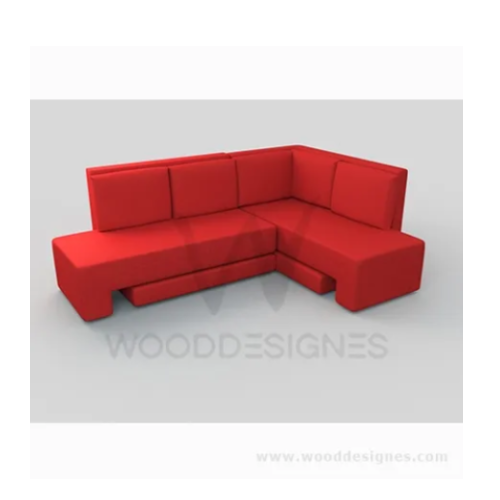 Terry Convertible Sofa Red Order now @ HOG online marketplace
