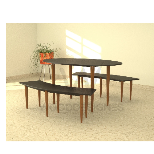 Melissa Dining Set (Black) Home Office Garden | HOG-Home Office Garden | online marketplace