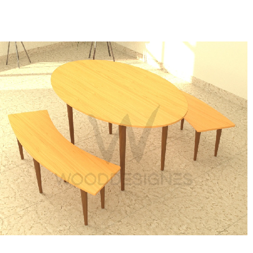 Melissa Dining Set (Golden-Brown) Home Office Garden | HOG-Home Office Garden | online marketplace