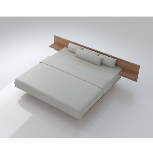 Adanna Bedframe (Light-Walnut). Home Office Garden | HOG-HomeOfficeGarden | online marketplace