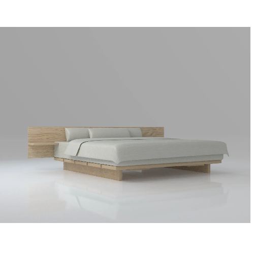 Adanna Bedframe (Light-Oak) 6ft by 6ft Order now at HOG online marketplace