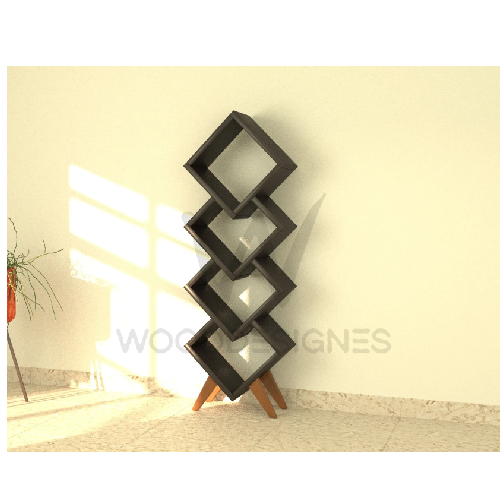 Temi Shelf (Dark-Brown) Home Office Garden | HOG-Home Office Garden | online marketplace