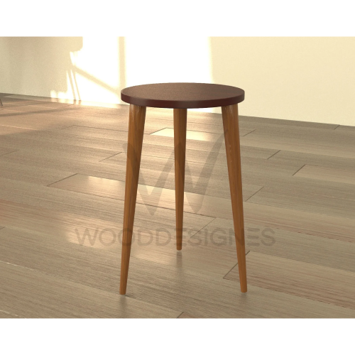 Timi Side Stool (Red-Brown) Home Office Garden | HOG-Home Office Garden | online marketplace