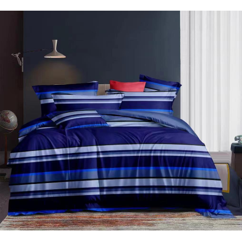Bright Stripes Blue Comforter Set. Home Office Garden | HOG-HomeOfficeGarden | online marketplace