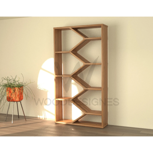 Zizi Display Shelf (Light-Walnut) Home Office Garden | HOG-Home Office Garden | online marketplace