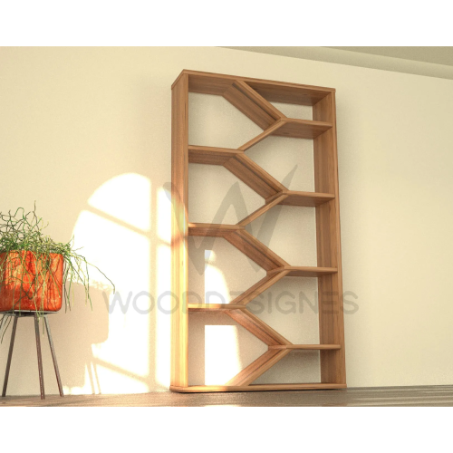 Zizi Display Shelf (Light-Walnut)Home Office Garden | HOG-Home Office Garden | online marketplace  