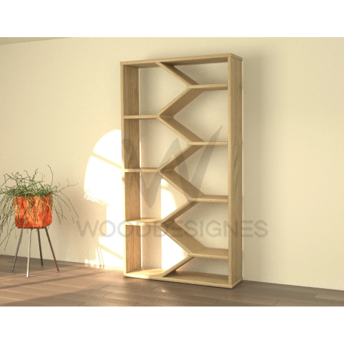 Zizi Display Shelf (Light-Oak) Home Office Garden | HOG-Home Office Garden | online marketplace