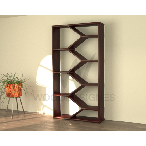 Zizi Display Shelf (Red-Brown)Home Office Garden | HOG-Home Office Garden | online marketplace