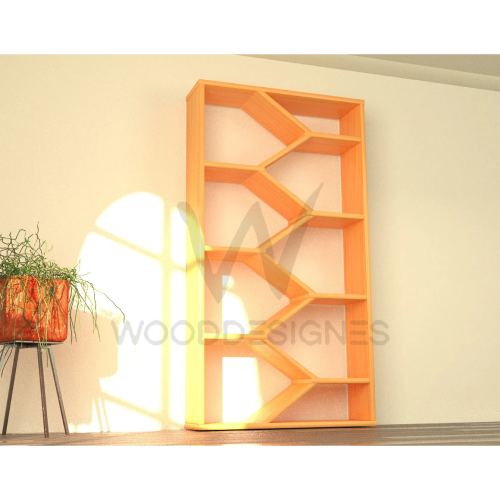 Zizi Display Shelf (Golden-Brown) Home Office Garden | HOG-Home Office Garden | online marketplace