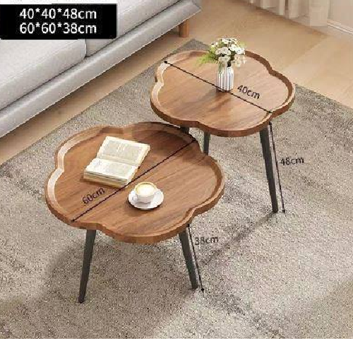 Pointy Clover Center Table Set