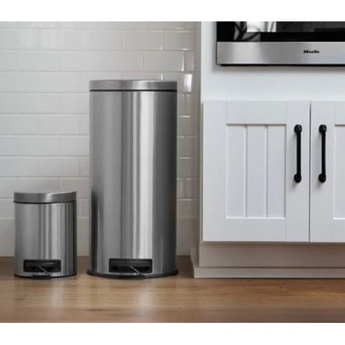 Ninestars Round Trash Can Combo Set - 30L & 5L