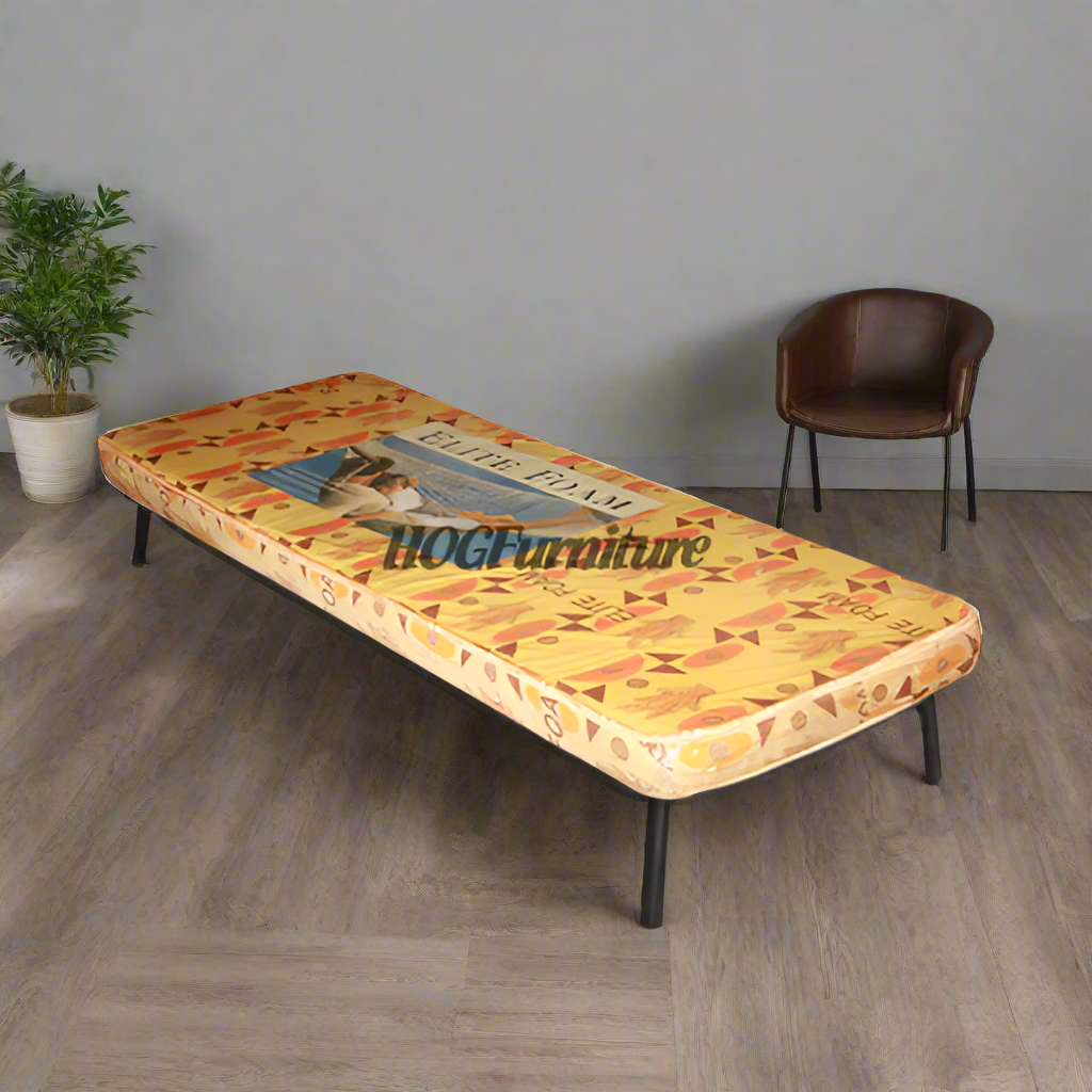 Olive Foam Elite Mattress 6 x 3ft x 6" Non Quilted. Home Office Garden | HOG-HomeOfficeGarden | online marketplace