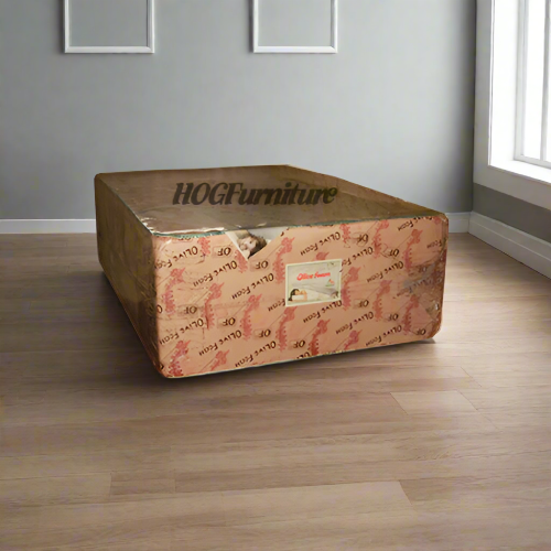 Olive Foam Mattress 6 x 4.5ft x 24" Non Quilted @HOG - Home Office Garden Online Marketplace