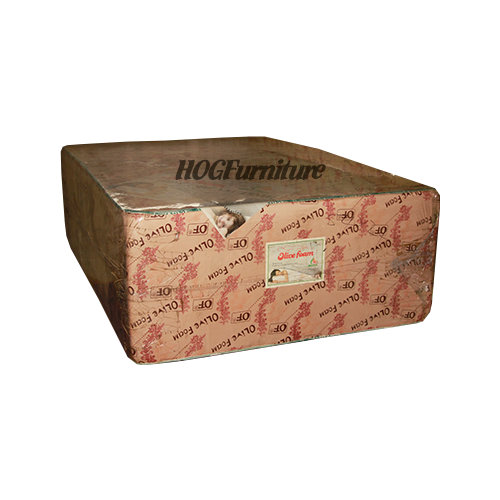 Olive Foam Mattress 6 x 4.5ft x 24" Non Quilted @HOG - Home Office Garden Online Marketplace