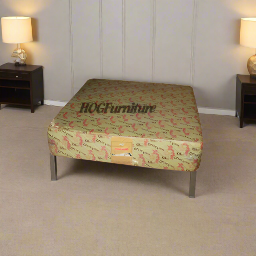 Olive Foam Mattress 6 x 6ft x 16" Fully Quilted @HOG - Home Office Garden Online Marketplace