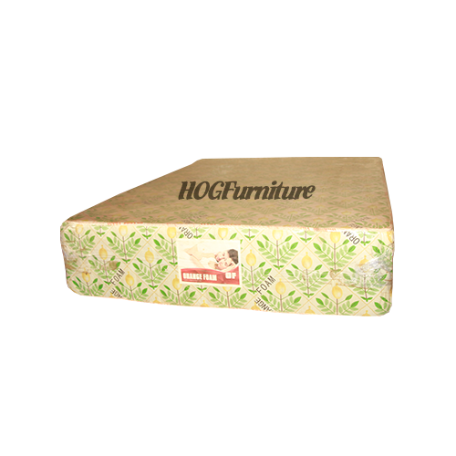 Olive Foam Orange Mattress 6ft x 4.5ft x 14" Non Quilted. Home Office Garden | HOG-HomeOfficeGarden | online marketplace