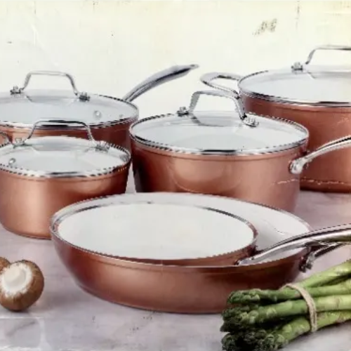 Oneida Black Forged Aluminum Cookware Set - 10Pcs. Home Office Garden | HOG-HomeOfficeGarden | online marketplace