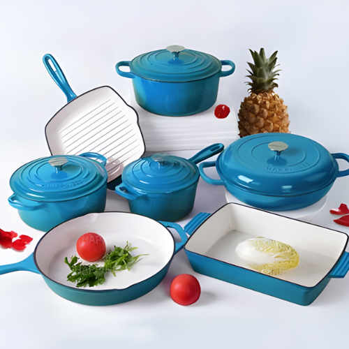 Original Heavy Duty Enamel Cast Iron 11-Piece Cookware Set @HOG - Home, Office, Garden, Online Marketplace