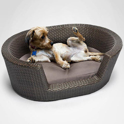 Outdoor Furniture Wicker Dog Basket. @HOG - Home Office Garden Online Marketplace