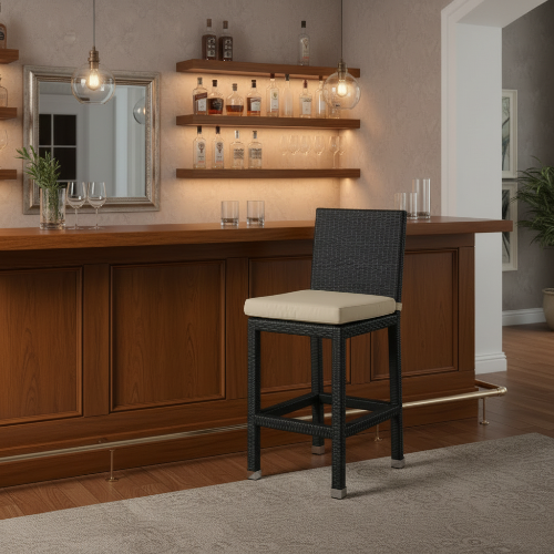Outdoor Patio Wicker/Rattan Furniture Bar Stools