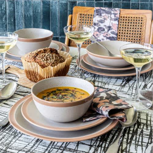 Overandback Stardust Dinnerware Set - 16-pieces. Home Office Garden | HOG-HomeOfficeGarden | online marketplace