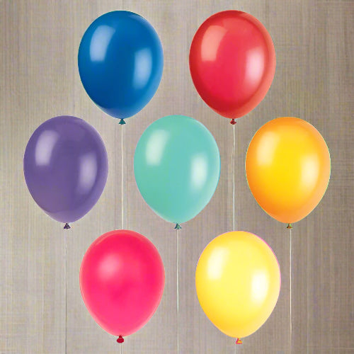 Party Party 15 Assorted Colour Balloons - 9'' & 6''. Home Office Garden | HOG-HomeOfficeGarden | online marketplace