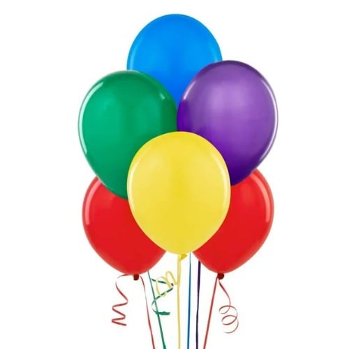 Party Party 15 Assorted Colour Balloons - 9'' & 6''. Home Office Garden | HOG-HomeOfficeGarden | online marketplace