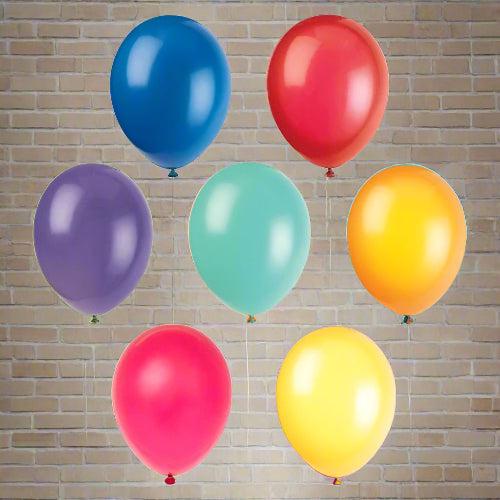 Party Party 24 Assorted Colour Balloons - 9'' & 6''. Home Office Garden | HOG-HomeOfficeGarden | online marketplace