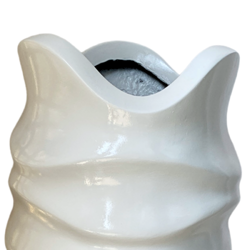 Periwinkle Fiberglass Vase. @HOG - Home Office Garden Online Marketplace