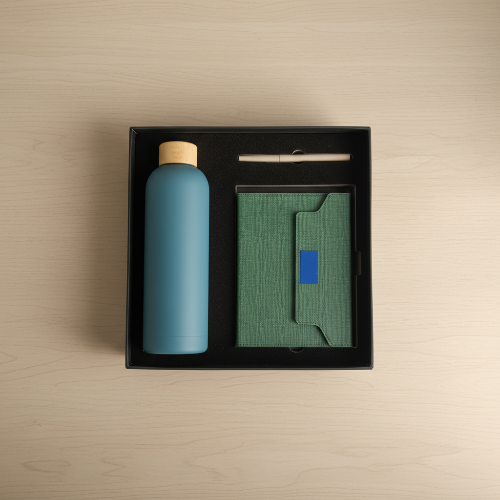 Personalized Gift Set – Branded Water Bottle, Notebook & Pen Combo Order Now @HOG Online Marketplace